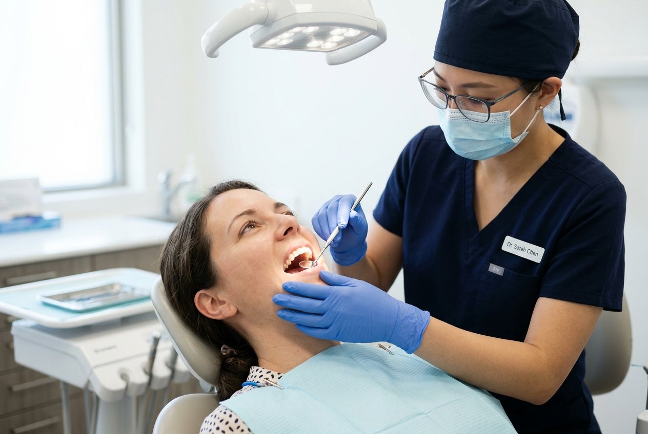 Clinical scaling and checkup inspection